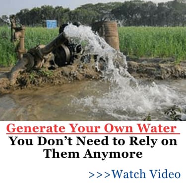 Generate Your Own Water Supply You Don’t Need to Rely on Them Anymore 