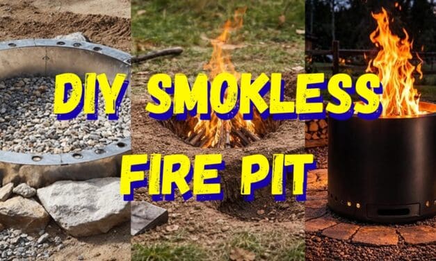 DIY Smokeless Fire Pit: How to Build One That Actually Works (Step-by-Step)