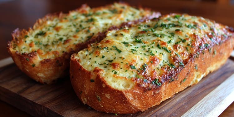 Homemade Garlic Cheese Bread