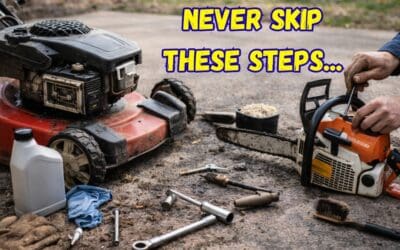 Spring Maintenance for Lawn Mowers, Chainsaws, and More