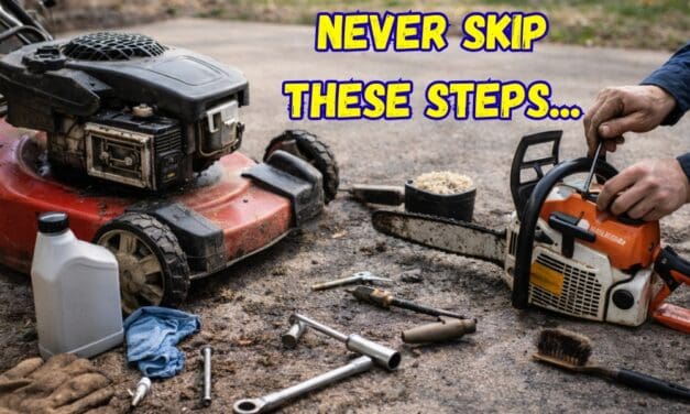 Spring Maintenance for Lawn Mowers, Chainsaws, and More