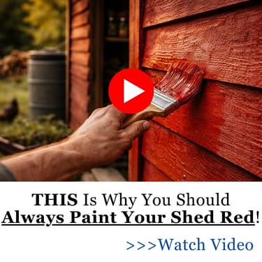 THIS Is Why You Should Always Paint Your Shed Red