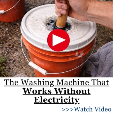 The Washing Machine That Works Without Electricity AWB