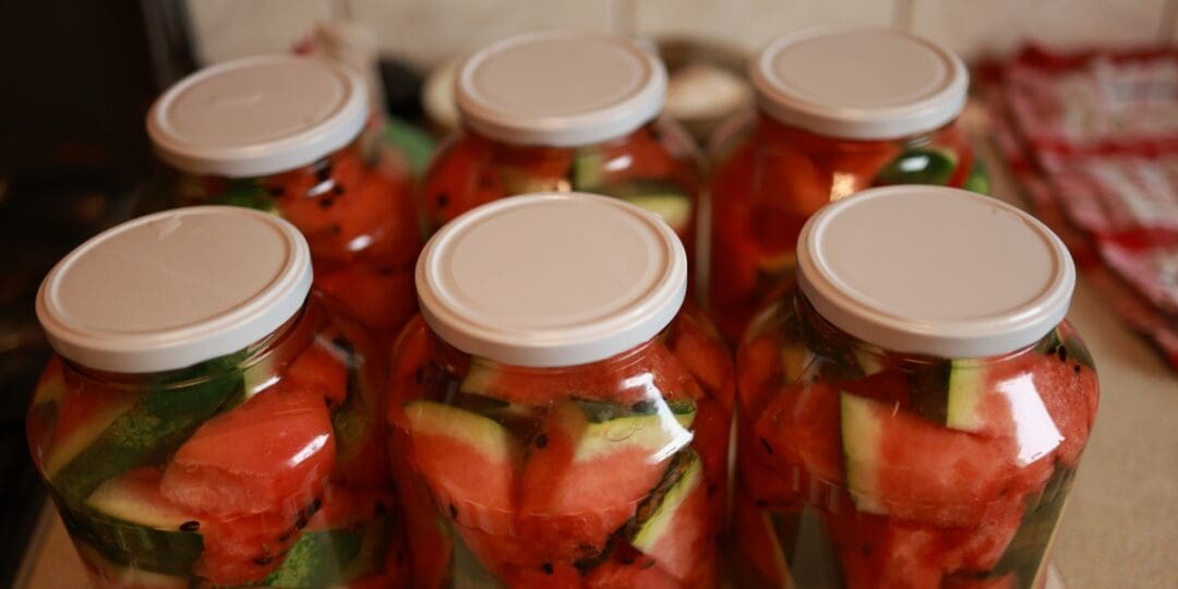 Watermelon in a Jar