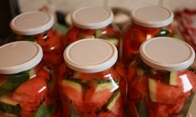 Watermelon in a Jar