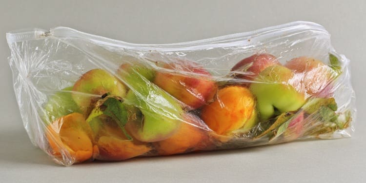 overripe fruit bag trap
