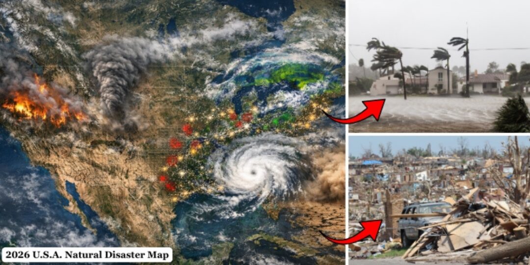 2026 Natural Disaster Map. Is Your Area on the List?