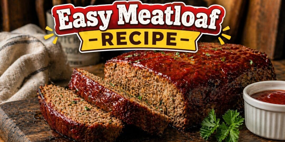 Easy Meatloaf Recipe with Few Ingredients (Classic & Foolproof)