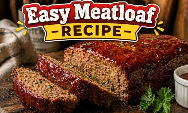 Easy Meatloaf Recipe with Few Ingredients (Classic & Foolproof)