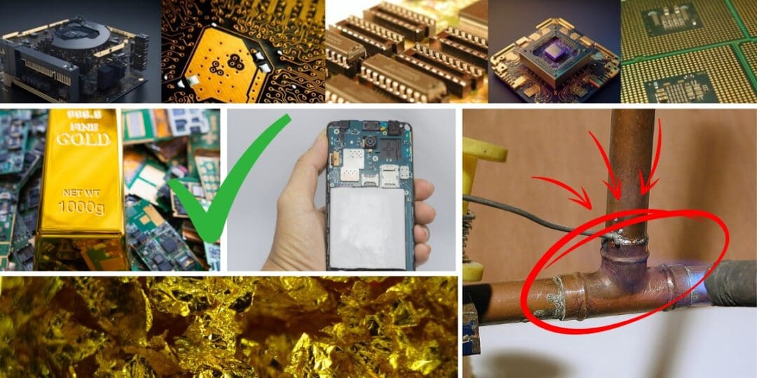 Recycling Gold and Copper from Electronics