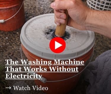 The Washing Machine That Works Without Electricity AWB