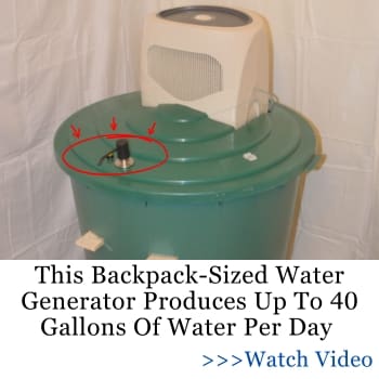 This device extracts 10 gallons of water a day from dry desert air