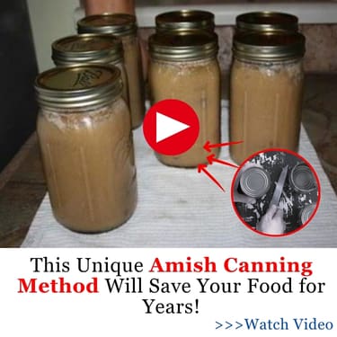 This Unique Amish Canning Method Will Save Your Food for Years AWB