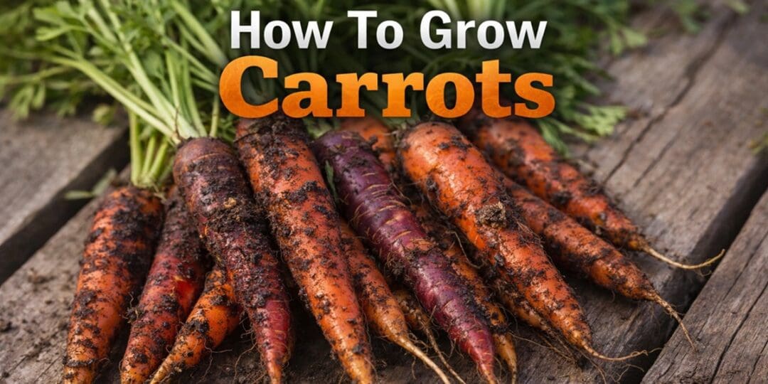 How to Grow Carrots: From Seed to Root Cellar