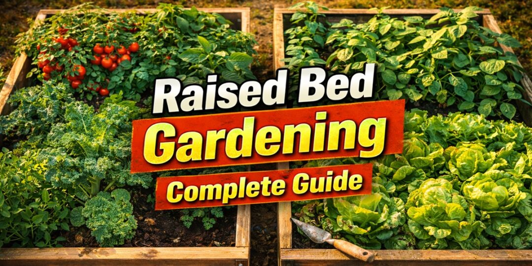 Raised Bed Gardening: The Complete Guide to Building, Filling, and Growing