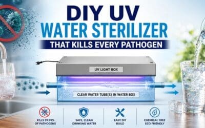 DIY UV Water Sterilizer That Kills Every Pathogen