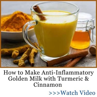 How to Make Anti-Inflammatory Golden Milk with Turmeric & Cinnamon FHA