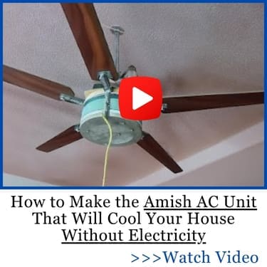 How to Make the Amish AC Unit That Will Cool Your House Without Electricity