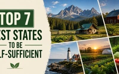Top 7 Best States to Be Self-Sufficient
