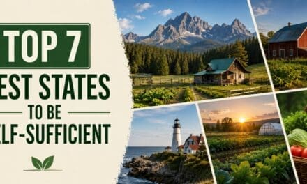 Top 7 Best States to Be Self-Sufficient