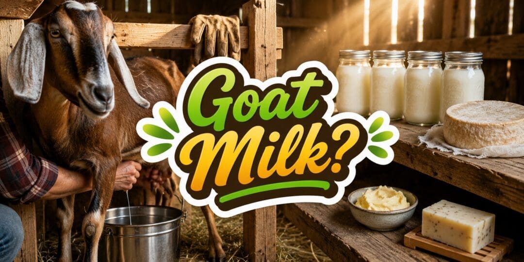 Goat Milk: The Complete Homesteader’s Guide to Raising, Milking, and Using It