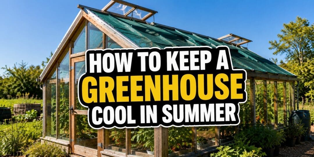 How to Keep a Greenhouse Cool in Summer (10 Proven Methods)
