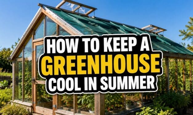 How to Keep a Greenhouse Cool in Summer (10 Proven Methods)