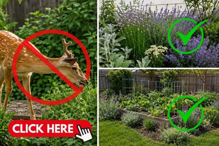 photo of plants that make deer go away click here