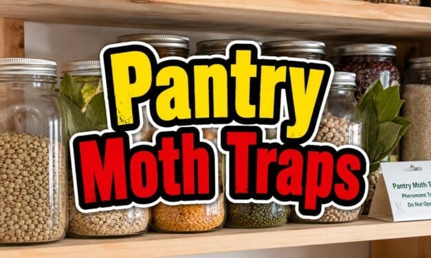Pantry Moth Traps – How to Stop an Infestation Before It Destroys Your Food Storage