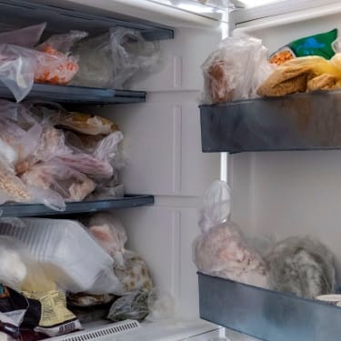 Photo of a Full freezer