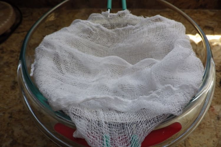 CRISSCROSSED CHEESECLOTH