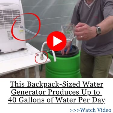 This Backpack-Sized Water Generator Produces Up to 40 Gallons of Water Per Day water