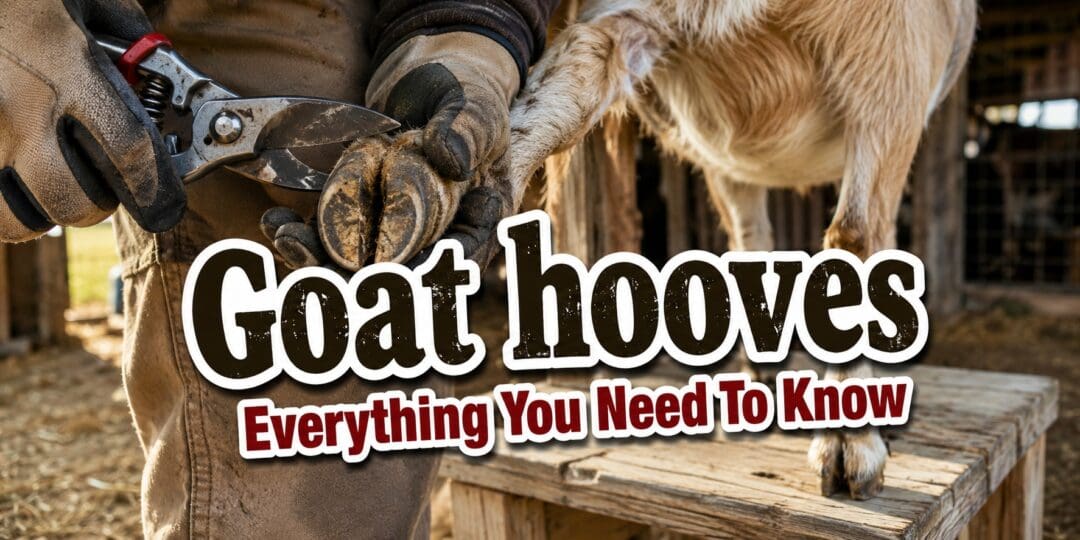 Goat Hooves: Everything You Need to Know About Structure, Trimming, and Common Problems