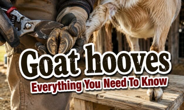 Goat Hooves: Everything You Need to Know About Structure, Trimming, and Common Problems
