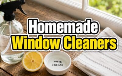 Homemade Window Cleaner: Simple Recipes That Actually Work