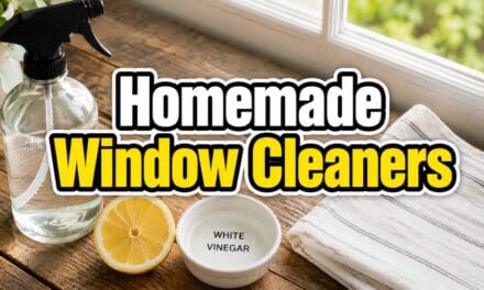 Homemade Window Cleaner: Simple Recipes That Actually Work