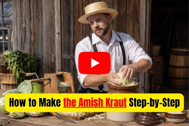 how to make the amish kraut video