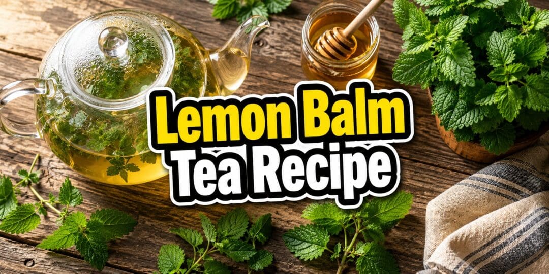 Lemon Balm Tea Recipe: How to Make It Fresh, Dried, or Cold Brewed