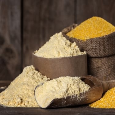 flour and cornmeal 