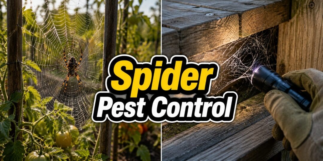 Spider Pest Control – A Complete Guide to Managing Spiders Indoors, Outdoors, and on the Homestead