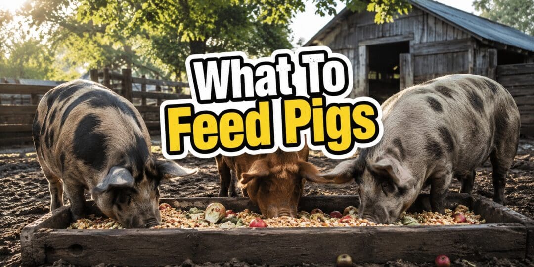 What to Feed Pigs – A Complete Guide to Pig Feed for Homesteaders