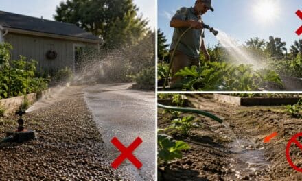 These 10 Watering Mistakes Waste 50% of Your Water
