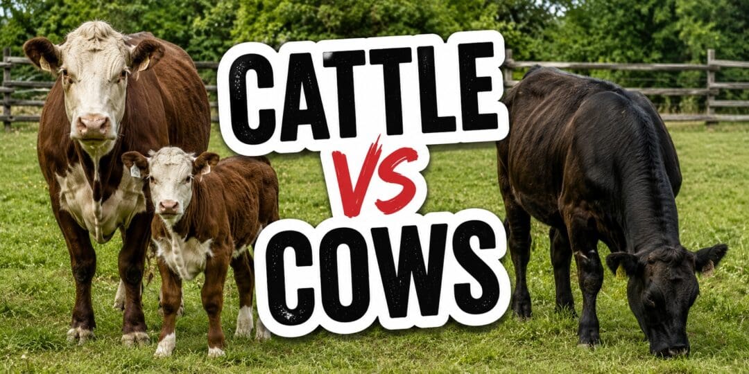 Cattle vs Cows: What Is the Actual Difference?