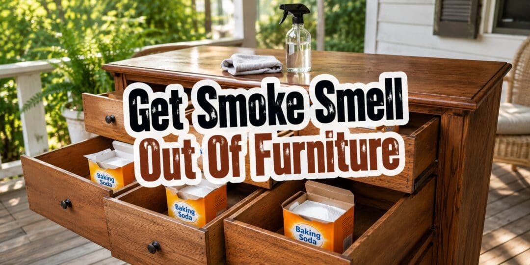 How to Get Smoke Smell Out of Wood Furniture
