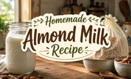 Homemade Almond Milk Recipe &ndash; How to Make It From Scratch