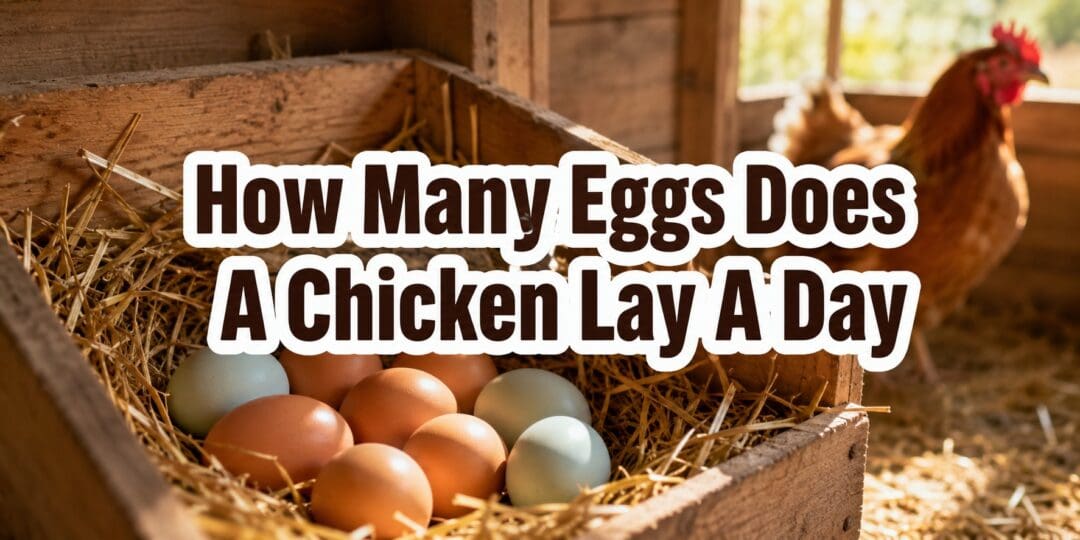 How Many Eggs Does a Chicken Lay a Day?