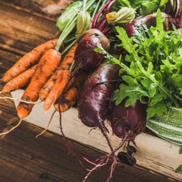 carrots and beets