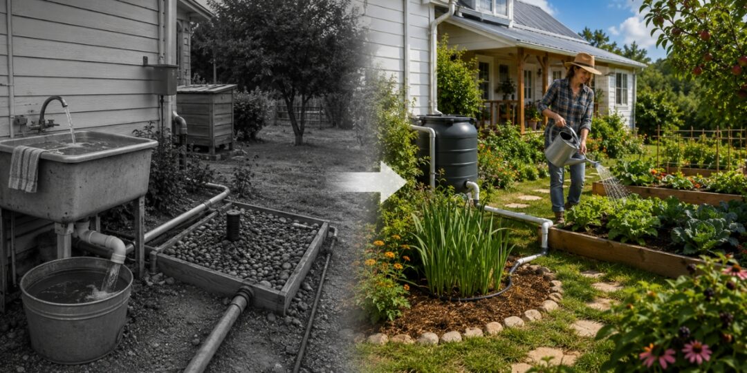 5 Surprising Ways to Reuse Graywater Around the Homestead