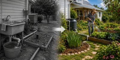 5 Surprising Ways to Reuse Graywater Around the Homestead cover