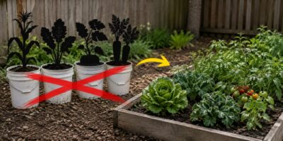 Never Plant These Vegetables in a Container or Bucket
